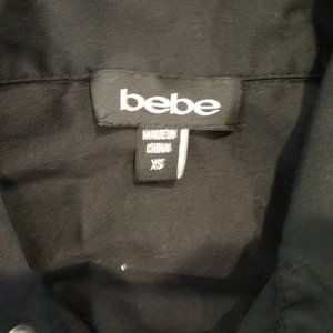 bebe Tops - BEBE Fitted Top with Belt bebe Tops - BEBE Fitted Top with Belt